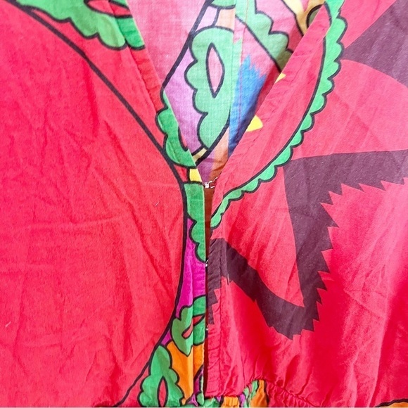 Rhode Red Boho Print Jumpsuit Casual Size Medium - Picture 9 of 10